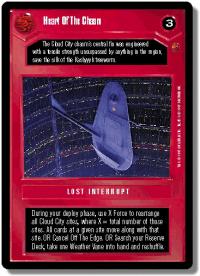 star wars ccg cloud city heart of the chasm