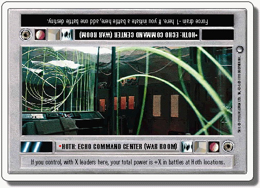 Hoth: Echo Command Centre (War Room Dark) (WB)