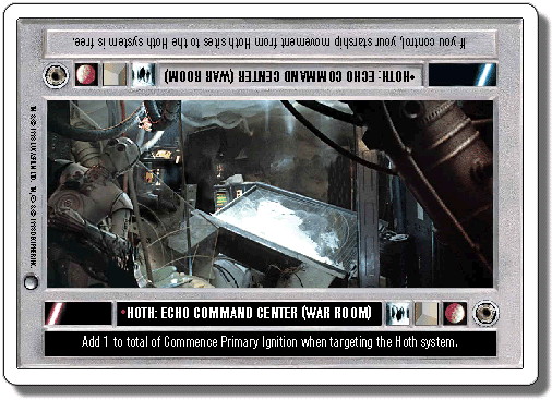 Hoth: Echo Command Centre (War Room Light) (WB)