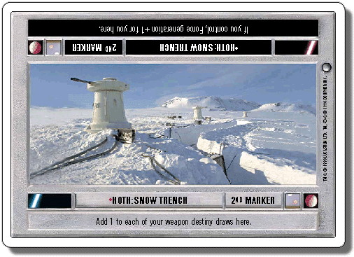 Hoth: Snow Trench (WB)