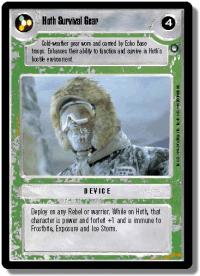 star wars ccg hoth limited hoth survival gear