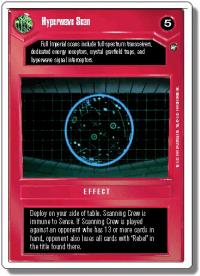 star wars ccg a new hope revised hyperwave scan wb