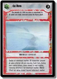 star wars ccg hoth limited ice storm light