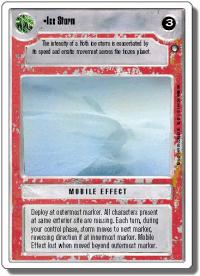 star wars ccg hoth revised ice storm light wb