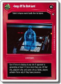 star wars ccg hoth revised image of the dark lord wb