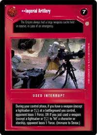 star wars ccg coruscant imperial artillery
