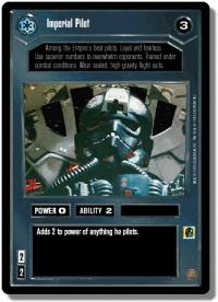 star wars ccg premiere limited imperial pilot