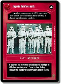 star wars ccg premiere unlimited imperial reinforcements wb