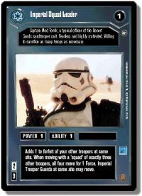 star wars ccg a new hope limited imperial squad leader