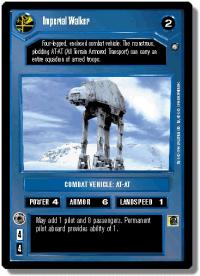 star wars ccg anthologies sealed deck premium imperial walker wb
