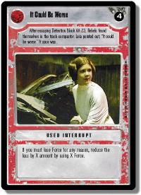 star wars ccg premiere limited it could be worse