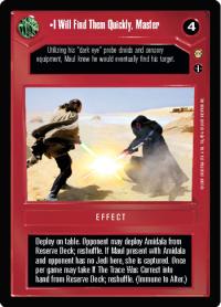 star wars ccg tatooine i will find them quickly master