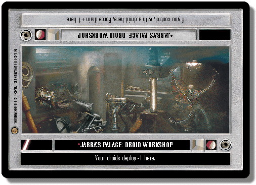 Jabba's Palace: Droid Workshop
