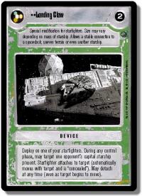 star wars ccg dagobah revised landing claw wb