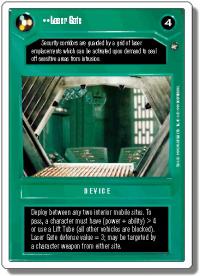 star wars ccg a new hope revised laser gate wb