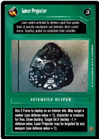 star wars ccg premiere unlimited laser projector wb