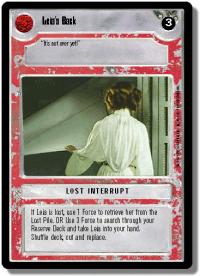 star wars ccg premiere unlimited leia s back wb