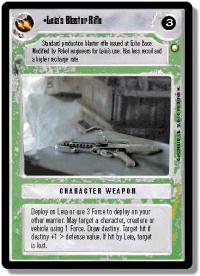 star wars ccg special edition leia s blaster rifle