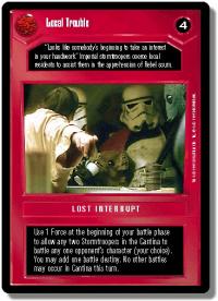 star wars ccg premiere limited local trouble