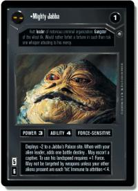 star wars ccg anthologies sealed deck premium mighty jabba