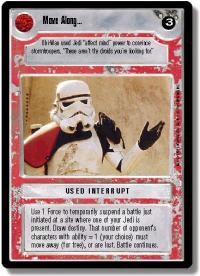 star wars ccg premiere limited move along