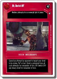 star wars ccg hoth revised oh switch off wb