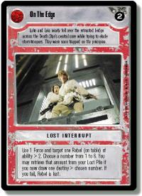 star wars ccg premiere limited on the edge