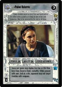 star wars ccg reflections iii foil padme naberrie ai foil