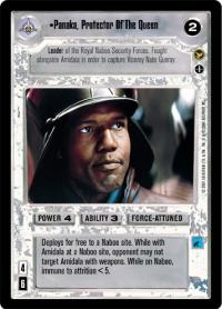 star wars ccg theed palace panaka protector of the queen ai