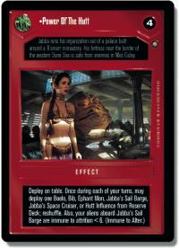 star wars ccg anthologies sealed deck premium power of the hutt