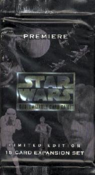 star wars ccg star wars sealed product premiere limited booster pack