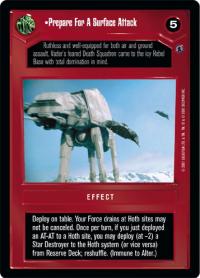 star wars ccg reflections iii premium prepare for a surface attack