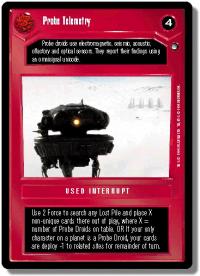 star wars ccg hoth limited probe telemetry
