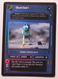 star wars ccg reflections i blizzard scout 1 foil