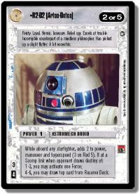 star wars ccg a new hope limited r2 d2