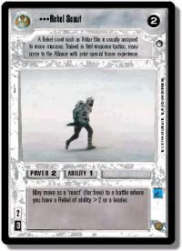 star wars ccg hoth limited rebel scout