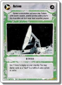 star wars ccg a new hope revised rectenna wb