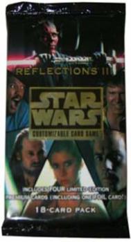 star wars ccg star wars sealed product reflections iii 3 booster pack