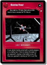 star wars ccg special edition relentless pursuit