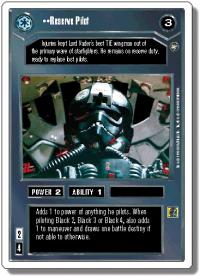 star wars ccg a new hope revised reserve pilot wb