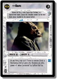 star wars ccg a new hope limited saurin