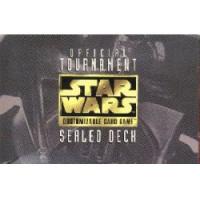 star wars ccg star wars sealed product official tournament sealed deck
