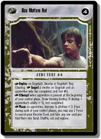 star wars ccg dagobah limited size matters not