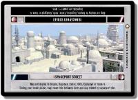 star wars ccg special edition spaceport street light