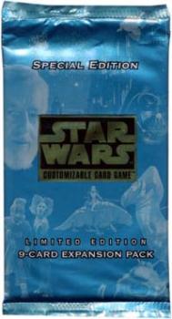 star wars ccg star wars sealed product special edition booster pack