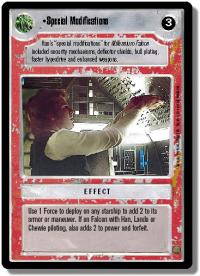 star wars ccg premiere unlimited special modifications wb