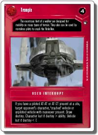 star wars ccg hoth revised trample wb