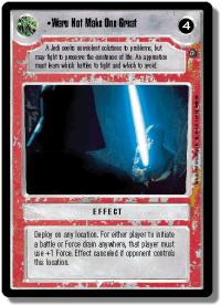 star wars ccg dagobah revised wars not make one great wb
