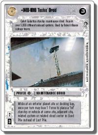 star wars ccg hoth revised wed 1016 techie driod wb