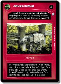 star wars ccg endor well earned command